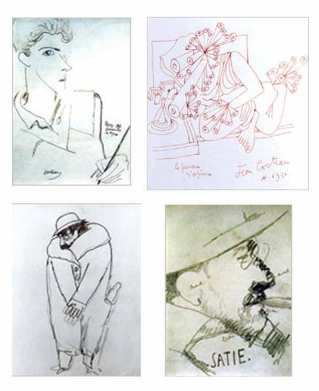Les dessins de Jean Cocteau