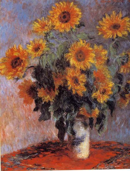 Sur un m�me th�me , fleurs dans un vase