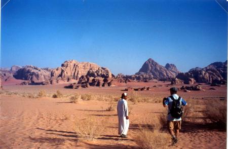 Le Wadi Rum en Jordanie