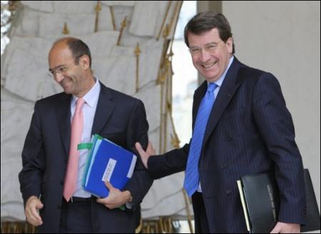 Mrs. les ministres du Budget et de l'Educ.Nationale