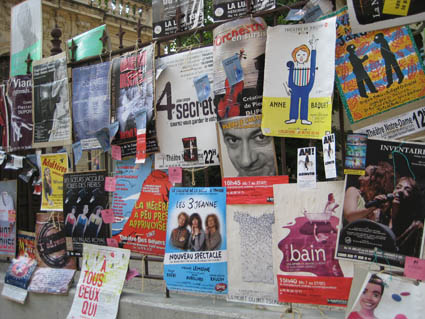 Pendant le festival , � Avignon