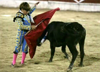 Apprenti tor�ro � 10 ans