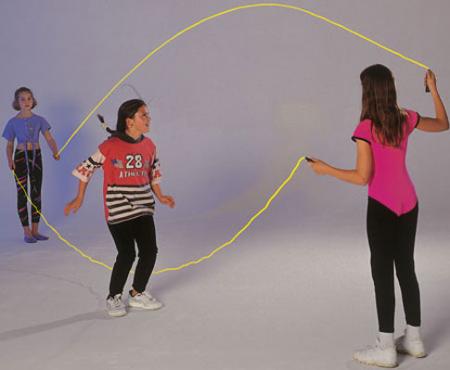 La corde � sauter humaine