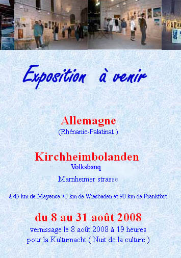 Exposition en Allemagne