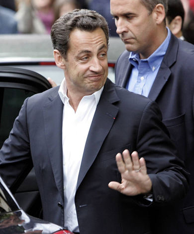 le salaire de Sarkozy