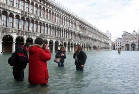 venise sous les eaux