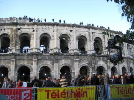 le t�l�thon � N�mes